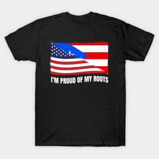 Proud Puerto Rico Flag, Puerto Rico gift heritage, Puerto Rican girl Boy Friend Boricua Puertoriqueño T-Shirt